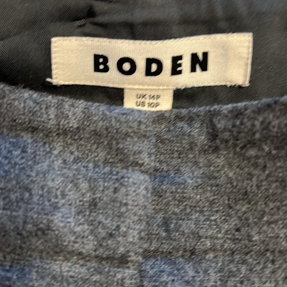 Boden Kew Wool Pants in Charcoal Marl, size 10P - Picture 8 of 8